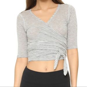 Free People Movement Wrap Top